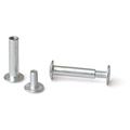 TRUBIND Chicago Screw and Post Sets - 7/8 inch Post Length - 3/16 inch Post Diameter - Aluminum Hardware Fasteners - 100 Screws with 100 Posts for Binding Albums Scrapbooks - (100 Sets/Bx)
