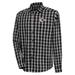 Men's Antigua Black/Gray Kansas City Chiefs Carry Long Sleeve Button-Up Shirt