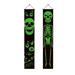 solacol Light Up Halloween Decorations Outdoor Halloween Door Decoration Outdoor Porch Hanging Banner in the Dark Flag Outdoor Light Up Halloween Decorations Halloween Glow in the Dark Decorations