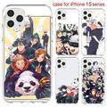 Jujutsu Kaisen for iPhone 13 mini Slim Thin Case Anime Soft TPU Edge PC Back Protective Cover for iPhone 13 mini