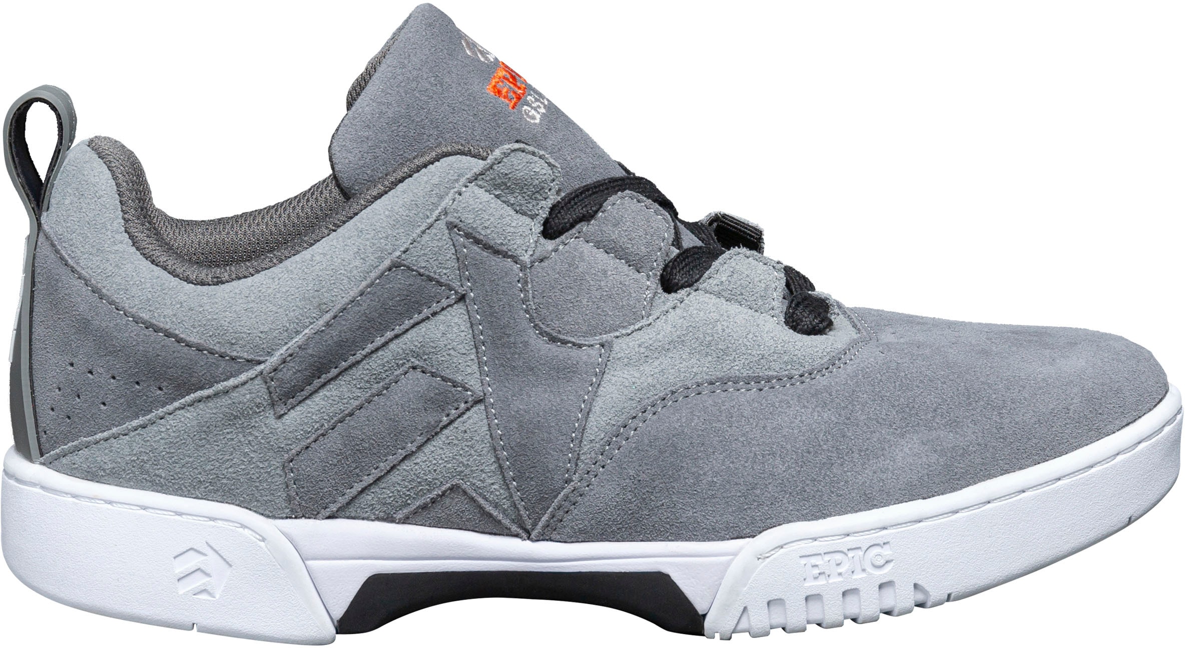Gleitschuh EPIC GRINDSHOES "Hype/Dash" Gr. 38, schwarz-weiß (grau, weiß, schwarz), Inlineskates_Rollschuhe, 38 (bis ), Leder Image