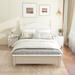 Red Barrel Studio® 43.3" Platform Bed Wood in White | 43.3 H x 56.2 W x 79.9 D in | Wayfair 4DA39D8E938948DE8068D53FE82A3F10