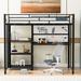 Twin Size Loft Bed Metal Loft Bed