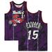 "Vince Carter Toronto Raptors Autographed Purple Marble Mitchell & Ness 1998-99 Swingman Jersey"