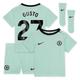 "Chelsea Nike Third Stadium Kit 2023-24 - Infants with Gusto 27 printing"