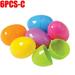 6PCS-C Easter Egg Fillers Mini Animal Squishy Toys Party Favors Easter Bulk Toys Gifts For Kids Figets Stress Relief Toy Class Reward