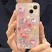 Sanrio 3D Hello Kitty Quicksand Phone Case For Iphone 15 11 12 13 14 Pro Max Mini X Xs Xr 7 8 Plus SE 2020 Shockproof Cover