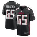 Men's Nike Matthew Bergeron Black Atlanta Falcons Team Game Jersey