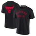Unisex Fanatics Signature Black Chicago Bulls Elements Super Soft Short Sleeve T-Shirt
