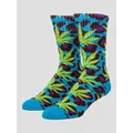 HUF Wildlife Plantlife Socks blue