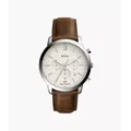 Fossil Men's Neutra Chronograph Brown Leather Watch