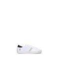 D.A.T.E. Sneaker uomo bianca/nera in pelle