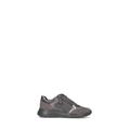 GEOX Sneaker donna grigia in pelle in suede