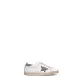 GOLDEN GOOSE Sneaker donna bianca/argento in pelle