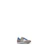 PHILIPPE MODEL Sneaker bimba grigia/blu in suede