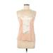 Club Monaco Sleeveless Blouse: Ivory Tops - Women's Size X-Small