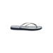 Havaianas Flip Flops: Silver Shoes - Women's Size 9