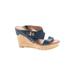 Tommy Hilfiger Wedges: Blue Shoes - Women's Size 9 1/2