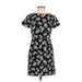 Ann Taylor LOFT Casual Dress: Black Dresses - Women's Size 00 Plus