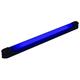 Eurolite UV-Röhre Komplettset 60cm 18W slim | Anschlussfertiges Set mit UV-Röhre | Schwarzlicht | Perfekt für Partyräume und Blacklight Mottopartys