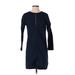 Maud Heline Casual Dress: Blue Dresses - Women's Size Small