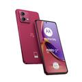 Motorola Moto g84 5G (6,5'-FHD+-Display, 50-MP-Dual-Kamera, 12/256 GB, 5000 mAh, Android 13) Viva Magenta inkl. Schutzcover + KFZ-Adapter [Exklusiv bei Amazon]