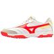 Mizuno Unisex Morelia SALA Classic TF Soccer, White/Fiery Coral2/Bolt2, 8 UK