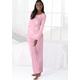 Pyjama ARIZONA Gr. 40/42, rosa (rosa, sterne) Damen Homewear-Sets Pyjamas