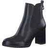 Chelseaboots TAMARIS, Damen, Gr. 39, schwarz, Lederimitat, Elastischer Einsatz, unifarben, elegant, Schuhe, mit beidseitigen Stretcheinsatz