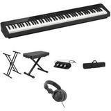 Casio Privia PX-S1100 88-Key Digital Piano Kit with Stand, Bench, Headphones, Tri PX-S1100BK