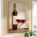 Lark Manor™ Wine in Paris IV by Janelle Penner Graphic Art on Canvas in Brown/Red | 18" H x 14" W x 2" D | Wayfair 76CC91B2FB624F8DBF4A82603C347244