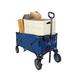 howcoolmall Portable Folding Heavy-duty Wagon Cart All-terrain Storage Carriage for Outdoor Travel Camping | 39.37 H x 19.69 W x 35.43 D in | Wayfair