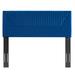 Modway Panel Headboard Upholstered/Velvet/Wood & in Blue | 39 H x 23.5 W in | Wayfair 889654959168