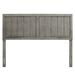 Modway Robbie Bed Wood in Gray/Brown | 22.5 H x 38 W in | Wayfair 889654163732