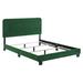 Modway Celine Upholstered Bed Upholstered in Green | 48 H x 87 W x 87 D in | Wayfair 889654992790