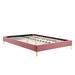 Modway Sutton Upholstered Bed Upholstered in Pink | 51 H x 41.5 W x 41.5 D in | Wayfair 889654993629