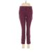 Ann Taylor LOFT Khaki Pant: Burgundy Print Bottoms - Women's Size 6 Petite