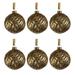 Ameelia The Holiday Aisle® Ball Ornament Glass in Gray/Yellow | 3.25 H x 3.25 W x 3.25 D in | Wayfair A58F67F874794515951AC29C1C3B8C60