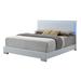 Ivy Bronx Heinrik Bed Wood in Brown/White | 48.5 H x 79.5 W x 86.5 D in | Wayfair 7738D624C4B94E42B53A643E7039A162