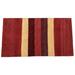 Red Area Rug - Isabelline Noail Striped Handmade Rectangle 3' x 5' Wool/Cotton Area Rug in Wool/Cotton | Wayfair 5BD28156015F4594A11FB3F48459FE9E