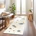 Gray/White 84 x 24 x 0.31 in Area Rug - Viv + Rae™ Laflamme Performance Ivory/Yellow/Gray Rug Polypropylene | 84 H x 24 W x 0.31 D in | Wayfair
