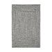 Gray Area Rug - Gracie Oaks Zariel Solid Color Machine Woven Rectangle 5' x 8' Polypropylene Indoor/Outdoor Area Rug in Light | Wayfair