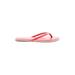 J.Crew Factory Store Sandals: Red Print Shoes - Women's Size 8 - Open Toe