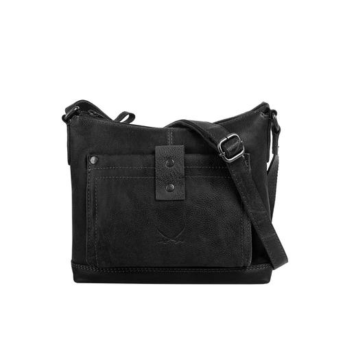 Sansibar Umhängetasche Damen schwarz, ONE SIZE