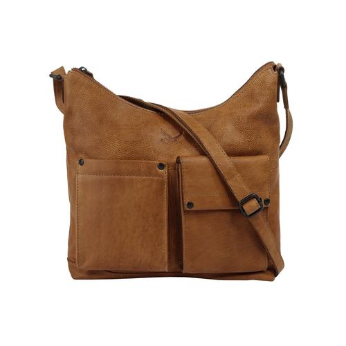 Sansibar Umhängetasche Damen cognac, ONE SIZE