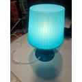 1990er IKEA LAMPAN Nachttischlampe Nachttischleuchte Tischlampe Tischleuchte blau Sweden