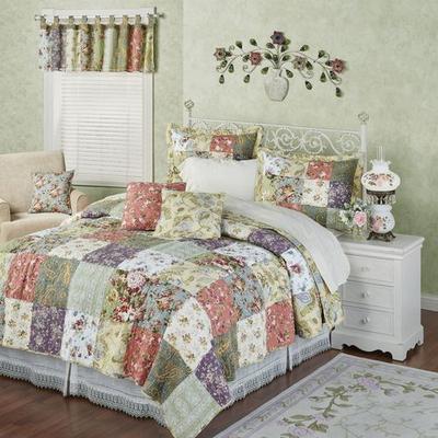 Blooming Prairie Quilt Set Multi Cool, King, Multi Cool