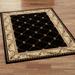 Aurelius Rectangle Rug, 3'3" x 4'11", Black