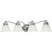 Nuvo Lighting 60/339 Empire 4 Light 28-3/4" Wide Bathroom Vanity Light