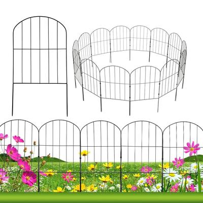 28Pcs Outdoor Garden Fence Removable Foldable Outdoor Fence